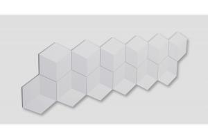 Стеновая панель 3D Соты